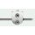 Tragseilhalter für Seil 8mm  M8x15mm  1.4404