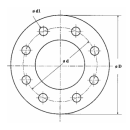 Flansch  DN65  PN16  auf STORZ  75-B  Aluminium