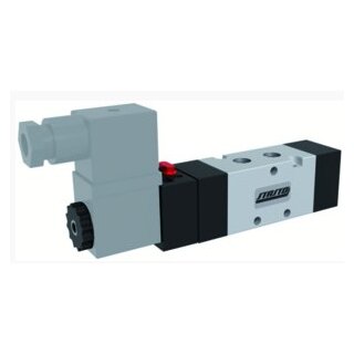 Magnetventil 5/2 Wege 230V-AC zum direkten Aufbau auf pneumatische Antriebe