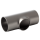 T-Stück ausgehalst reduziert  204mm  Abgang 104mm  1.4404