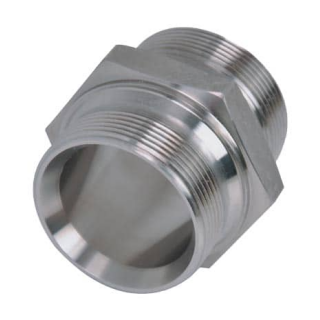Doppelnippel Spitzbogen HD  2"  40 bar  1.4404