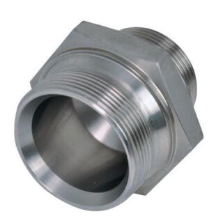 Doppelnippel reduziert Spitzbogen HD  3/8" x 1/8"  40 bar  1.4404