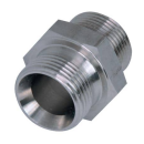 Doppelnippel HD  ISO 228 / NPT  1 1/4"  40 bar  1.4404