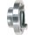 STORZ Festkupplung mit Außengewinde  2 1/2"  NPT  Größe 75-B  Aluminium geschmiedet
