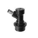 Steckkkupplung Getränk, NC schwarz 7/16"