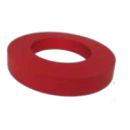 Prallschutzring DN40 NBR ROT  Innen 51mm, Außen 105mm