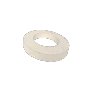 Prallschutzring DN65 NBR WEISS  Innen 89mm, Außen 130mm