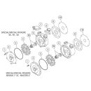 Gleitringdichtung Ceramic- Graphite- VITON LIVERANI...