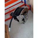 Schlauchaufroller aus Edelstahl automatisch offen mit 15m...