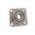 Edelstahl Flanschlager UCF 201  für Welle 12mm