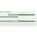 Außengewinde rechtsgängig zum Verpressen vor...