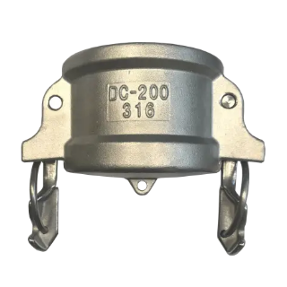 Kamlok Verschlusskappe Self-Lock System (DC) DN50 1.4404
