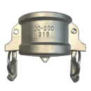 Kamlok Verschlusskappe Self-Lock System (DC) DN100 1.4404