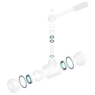 Dichtsatz für GHIDINI Kugelhahn DN25 Standard