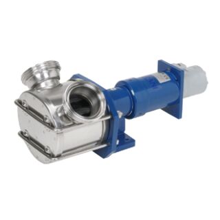 LIVERANI Pumpe mit Hydraulikmotor MID MAJOR 60 ohne Bypass Anschluss Milchgewinde DIN65