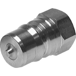 Hydraulikupplung mit Innengewinde 1/2", ISO 7241-1 B  STECKER  1.4404