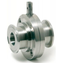 Scheibenventil RIZZATO mit Clamp / Clamp Anschlüssen...