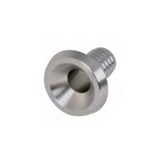 Schlauchkegelstutzen für Klemmschaleneinband DN40 REDUZIERT für Schlauch DN32  1.4404