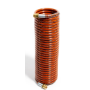 Schlauchleitung - Spiralschlauch - 7,5 Meter lang - 1/4" AG BSP - Ø 8x6 mm