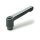 Edelstahl- Klemmhebel mit Gewindebuchse M8  Klemmhebellänge 63mm
