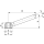 Edelstahl- Spannmutter einarmig M8  1.4301