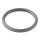 Milchrohr- Verschraubungsring STANDARD nach DIN 11851 DN50 PERBUNAN BLAU