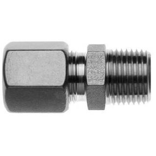 Schneidringverschraubung Einschraub gerade 10mm,  R1/2" zylindrisch