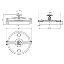 Domdeckel Modell 270 dm 518mm