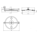 Domdeckel Modell N/270  dm 518mm