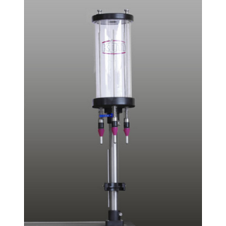 Abfüllmaschine 3- stellig mit Plexiglasbehälter