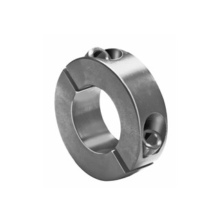 Klemmring geteilt innen 50mm, Breite 19mm, Außen 78mm   Material Stahl 1.0718