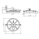 Domdeckel Type 250 dm 404mm