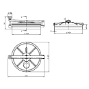 Domdeckel N250  dm 404mm