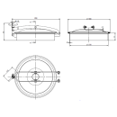 Domdeckel T/500 dm 518mm