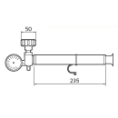 Luftpumpe mit Manometer für Immervolltanks  dm 28mm...