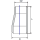 Konus DIN 2616 exzentrisch (Glockenform) V4A