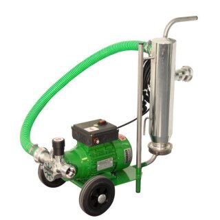 Impellerpumpe VA- Reform B 10000 l/h mit integriertem Steinabscheider 230V einphasig