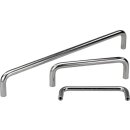 Edelstahl Bügelgriff rund hochglanzpoliert Lochabstand 120mm  Höhe 40mm