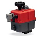 Flanschkugelhahn mit Fire Safe- Zulassung und elektrischem Antrieb