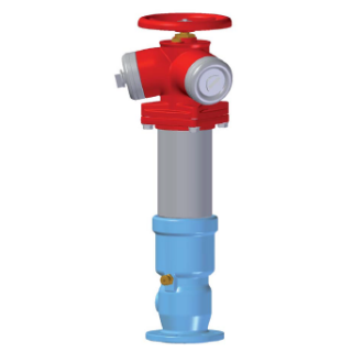 KRAMMER Tunnelhydrant EURO 2000 277 GGG DN80