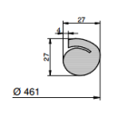 Mannlochdichtung für Modell 200R  (G/200R)