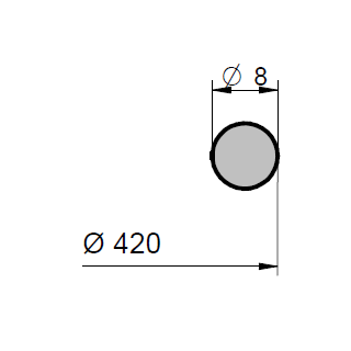 Mannlochdichtung 66250 für Modell 400P und 450P  (G/400P- 450P)