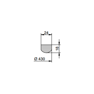 Mannlochdichtung für Modell 6V/250  (G/6V250)