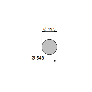 Mannlochdichtung für Modelle 270-275-N/270-N/150  (G/TR500)