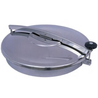 Domdeckel 446 RUND 600mm sterilisierbar mit Schwenk- und Seitenöffnung