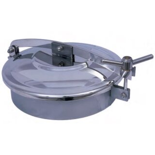 Domdeckel 453 RUND 300mm sterilisierbar mit Schwenk- und Seitenöffnung
