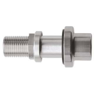 Adapter für Holzfassanschluss TYPE 4 mit Außengewinde und Innengewinde 1/2"