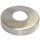 Abdeckrosette Edelstahl V2A rund  Außendurchmesser 125mm, Mittelloch 42,5mm