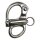 Schnappschäkel Länge 66 mm Edelstahl  1.4404