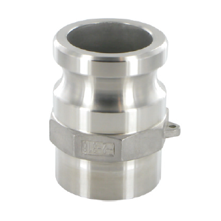 KAMLOK Vaterteil mit Schweißende Edelstahl DN32 1 1/4"  33,6 x 43,4  1.4401